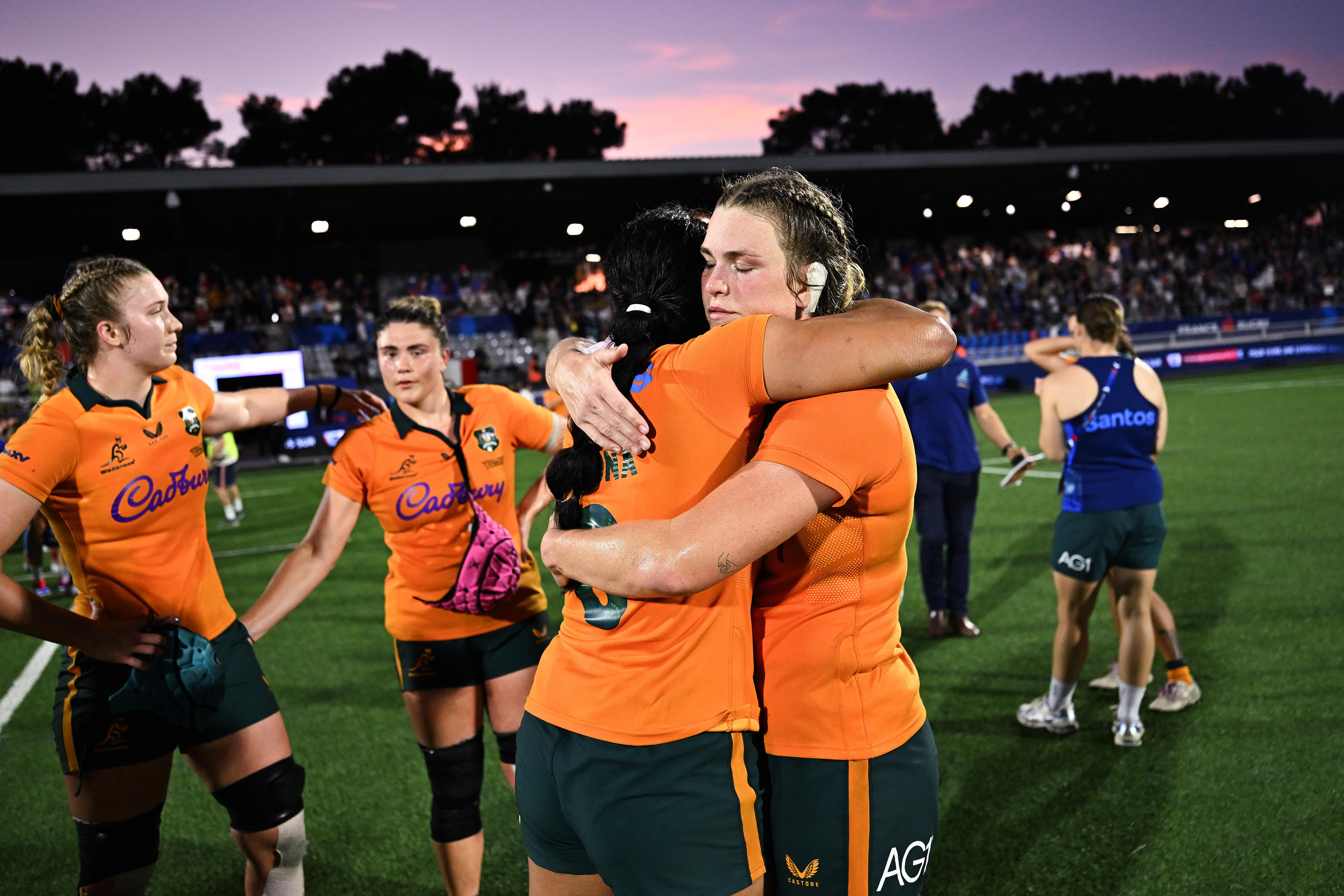 Wallaroos collapse against France as bus fire delays game