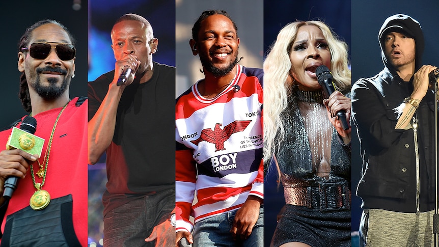 Super Bowl 2022 to feature Dr. Dre, Snoop Dogg, Kendrick Lamar, Eminem,  Mary J. Blige - triple j