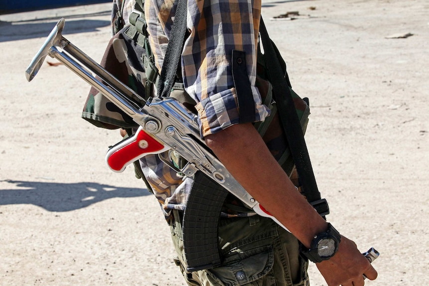 Kurdish fighter