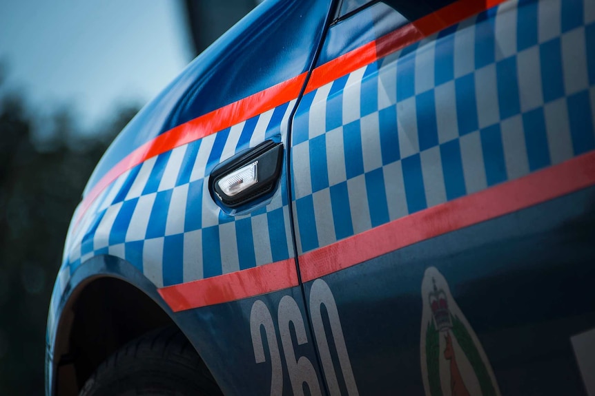 A Northern Territory Police car.