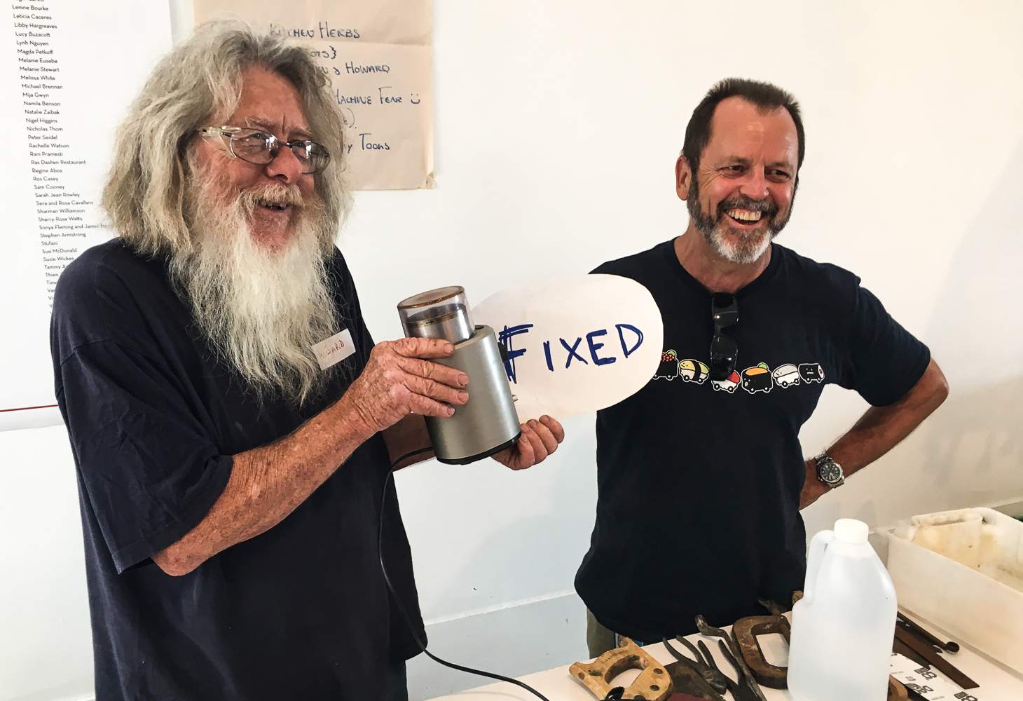 Repair cafes aim to reduce waste by teaching people how to make do and