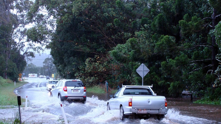 Drivers warned not to take risks in floodwater