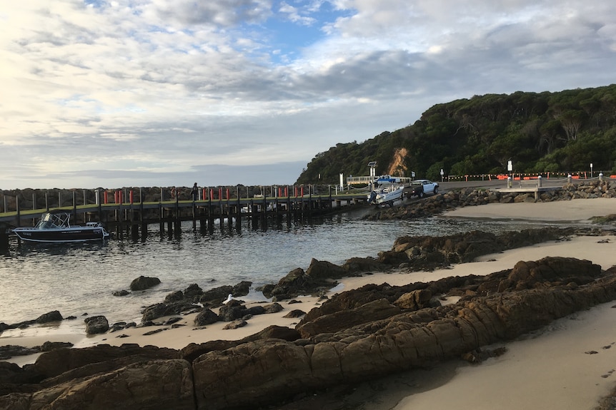 Photo of a beach.