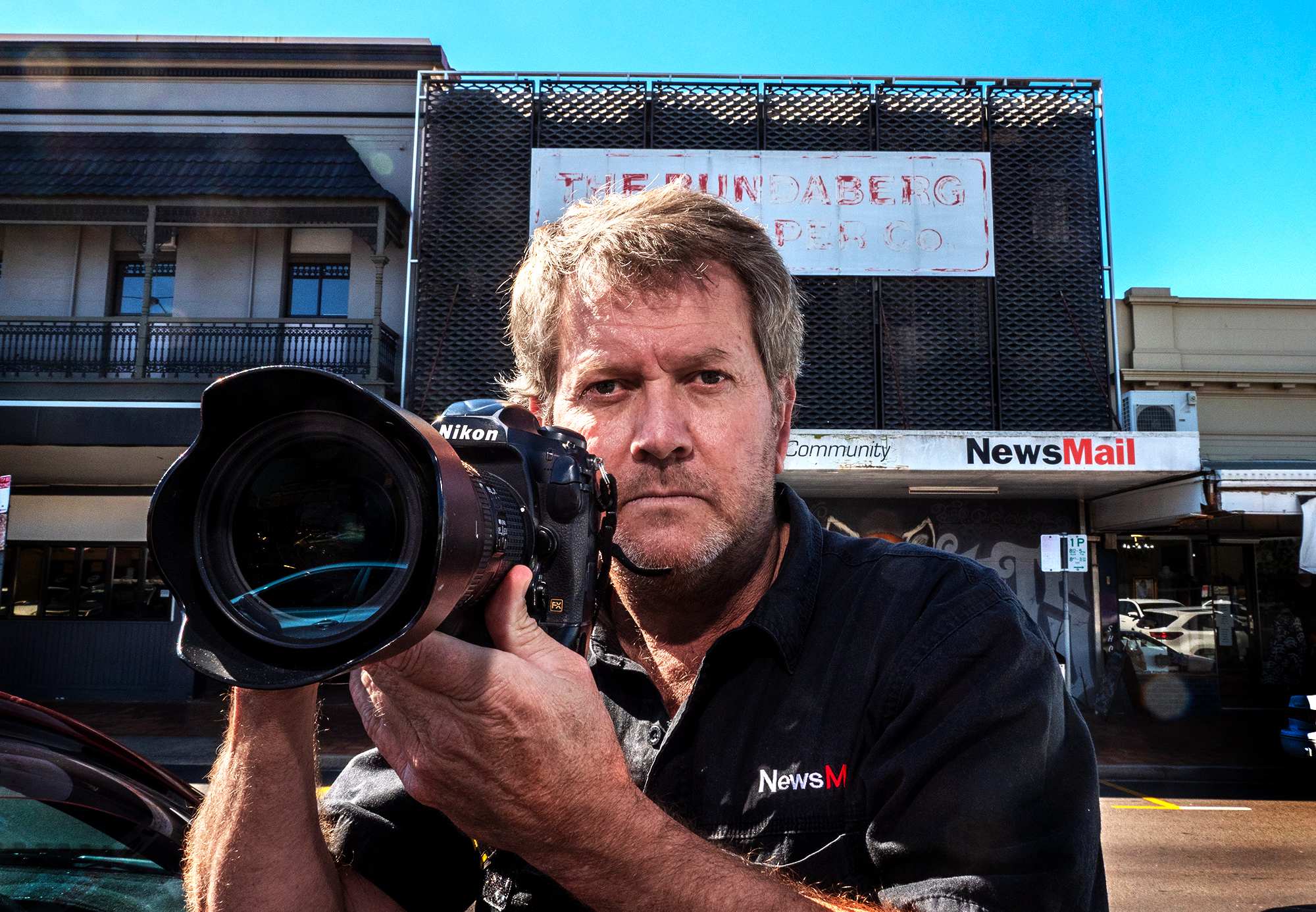 Newspaper photographers 'extinct', Bundaberg snapper says after