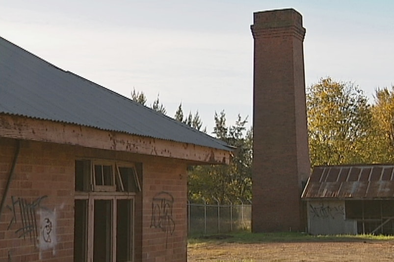 Vandalism at Canberra Brickworks at Yarralumla