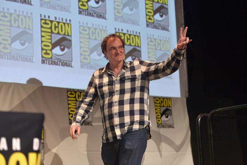 Quentin Tarantino at San Diego Comic Con