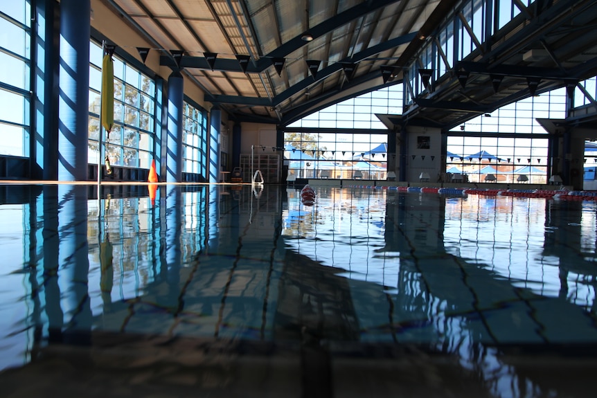 A local indoor pool. 