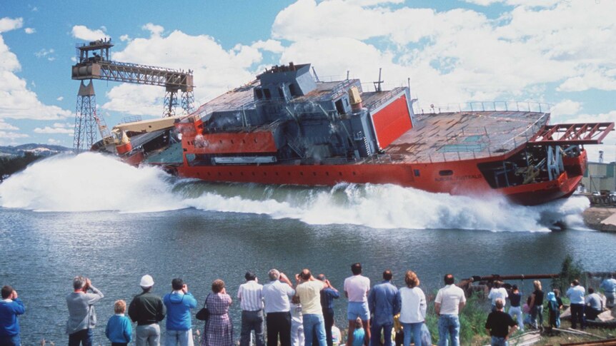 The Aurora was built at the Carrington Slipways in New South Wales.