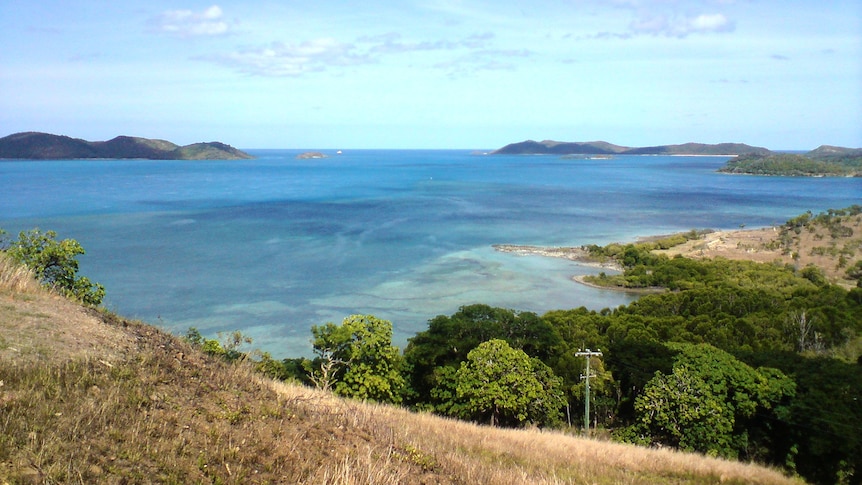 A hilltop view out to the ocean from Thursday Island in Zenadth Kes or the Torres Strait. (Flickr: Feral Arts)