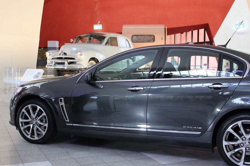 2017 Holden VFII Calais at National Museum of Australia, January 2018.