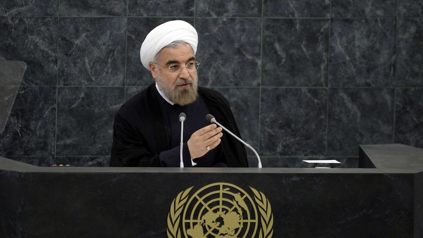 Hassan Rouhani at the UN