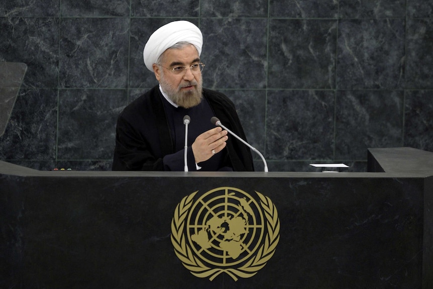 Hassan Rouhani at the UN