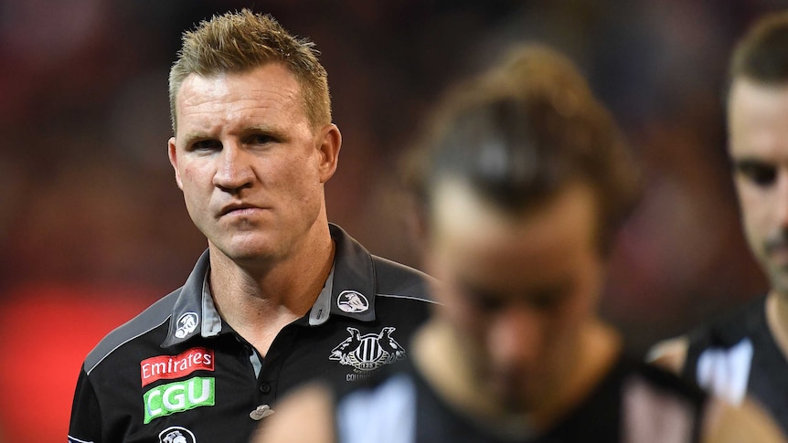 Nathan Buckley may yet survive as Magpies coach despite a club review.