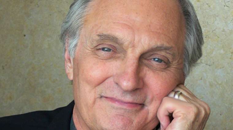 Head shot of Alan Alda