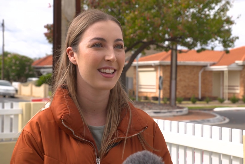 Adelaide househunter Brooke McCabe.