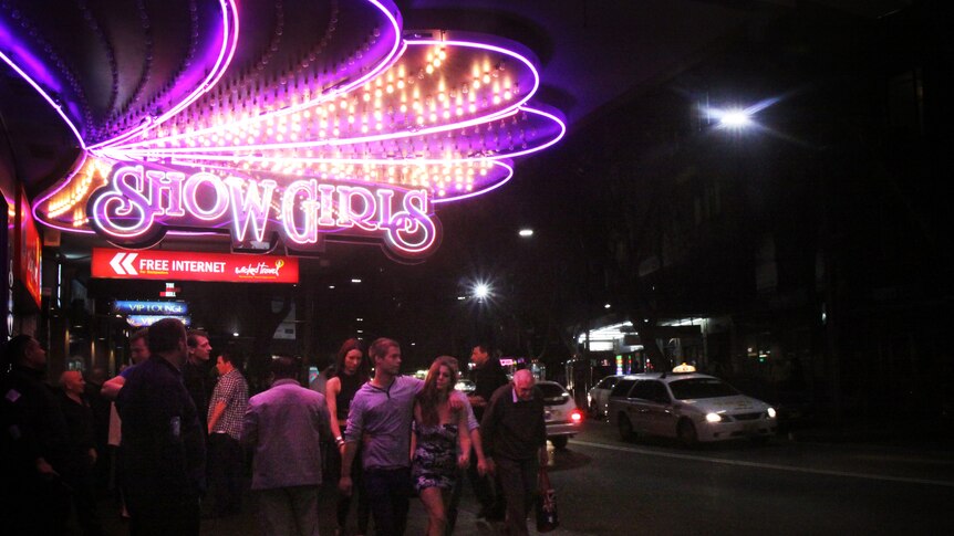 Kings Cross nightclub strip