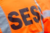 SES worker's vest.