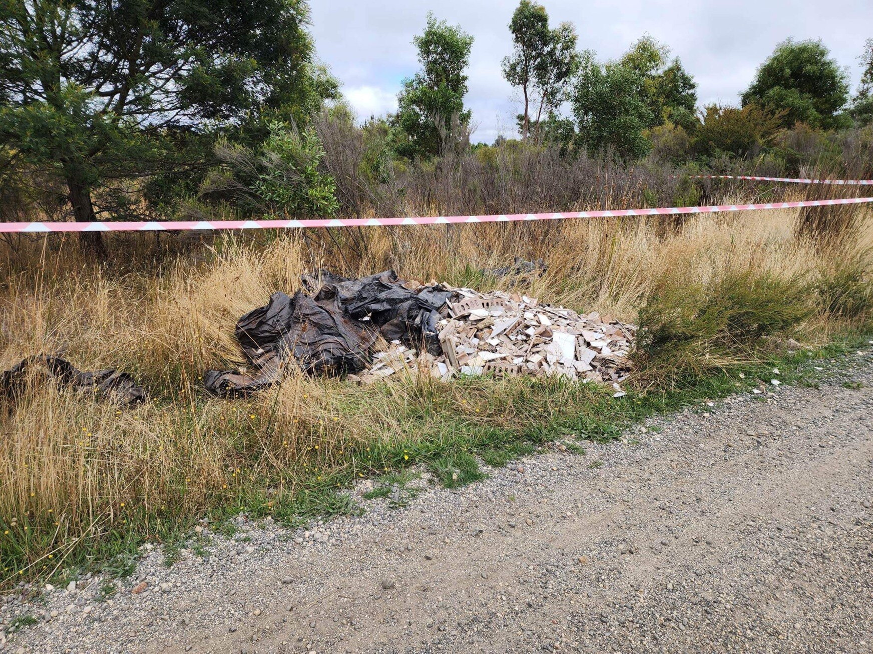 Outrage as asbestos and construction waste dumped in popular Ballarat
