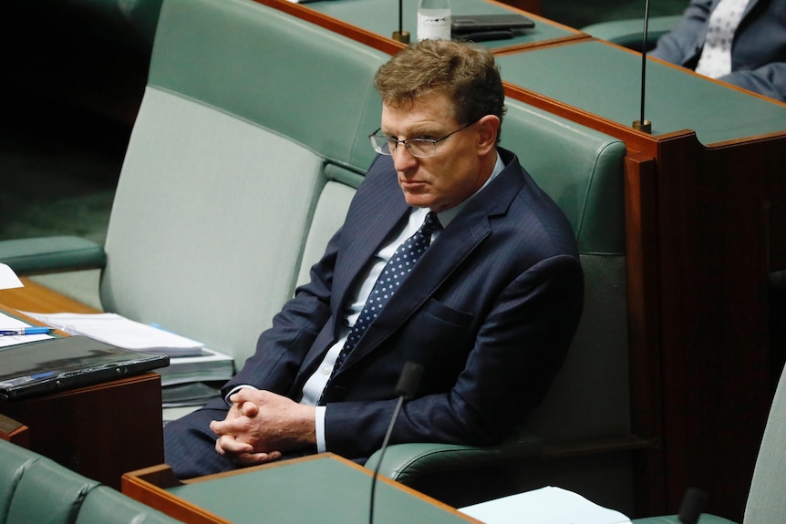 Andrew Gee sits in the House of Representatives 