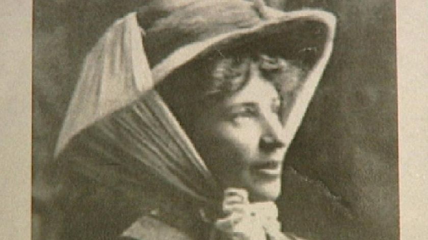 Photo of suffragette, Muriel Matters