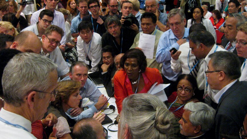 Ministers gather where agreement was reached in South Africa to extend the Kyoto Protocol.