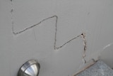 Cracks in a Canberra apartment complex