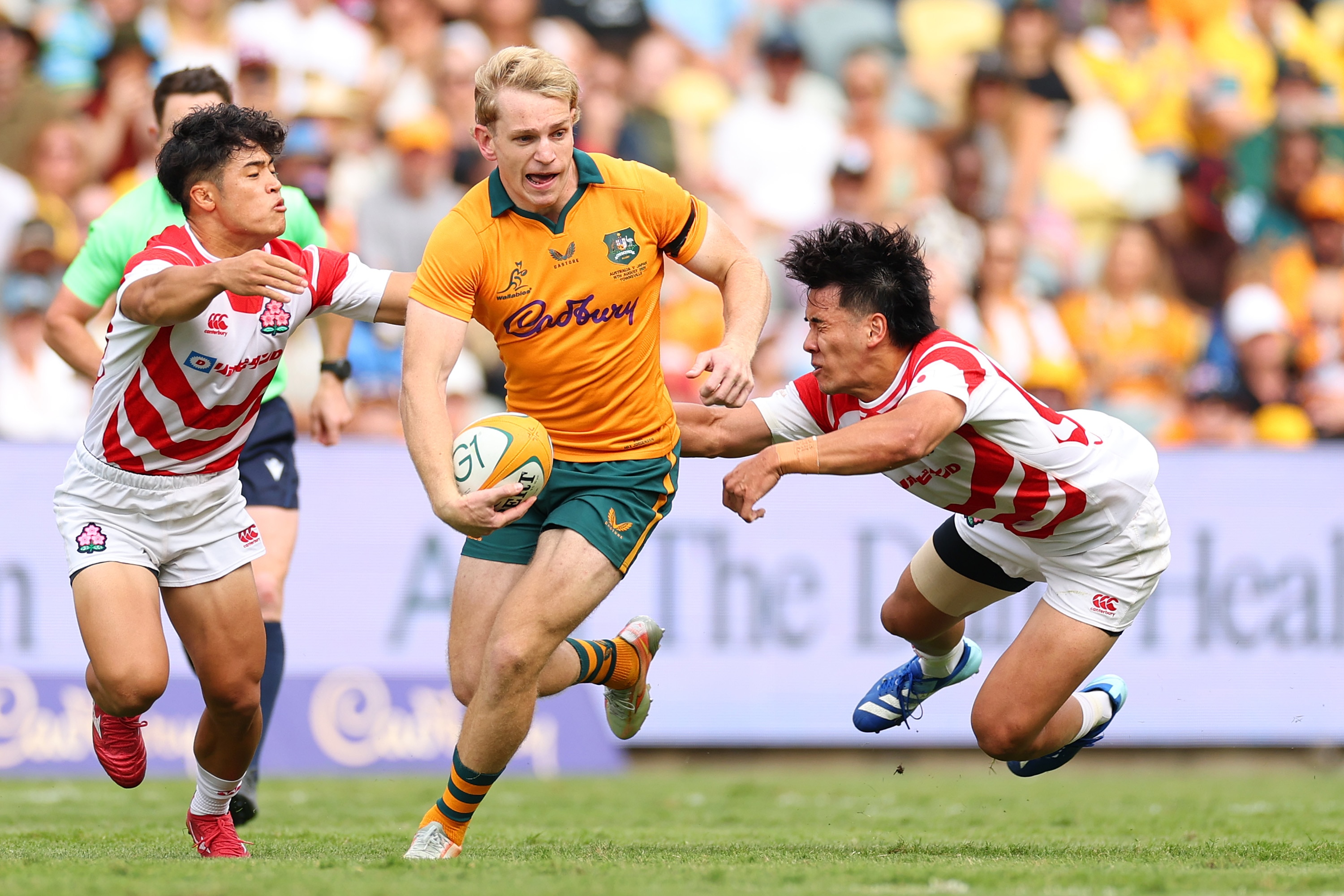 Live: Wallabies under pressure as former Aussies threaten Japanese upset