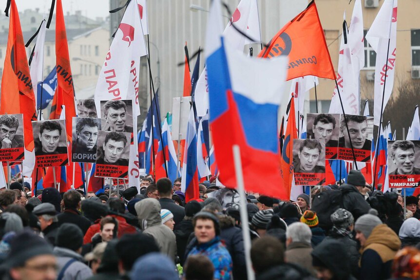 March to commemorate Kremlin critic Boris Nemtsov