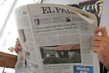 Spanish paper El Pais printed photos of naked guests at Mr Berlusconi's villa in Sardinia.