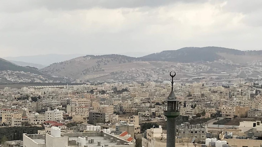 Baqa'a Palestinian refugee camp outside of Amman in Jordan.