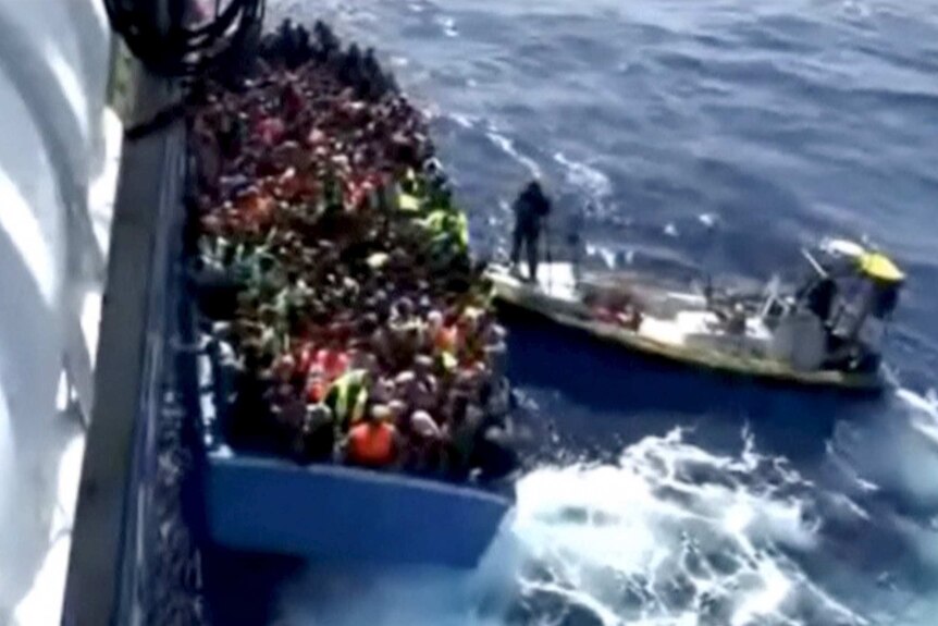Migrants rescued off coast of Libya