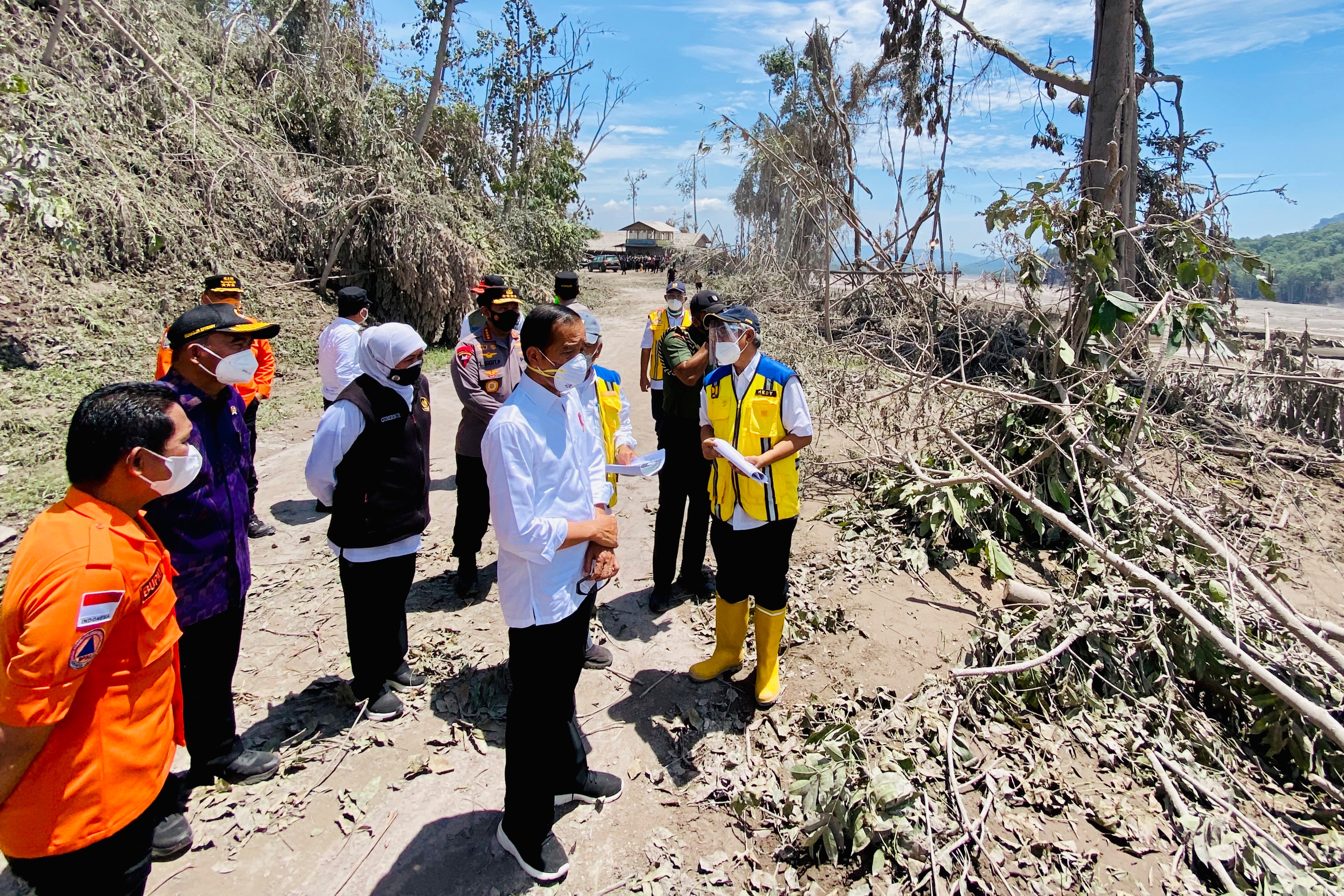 Indonesian President Joko Widodo vows to rebuild after Mount Semeru ...