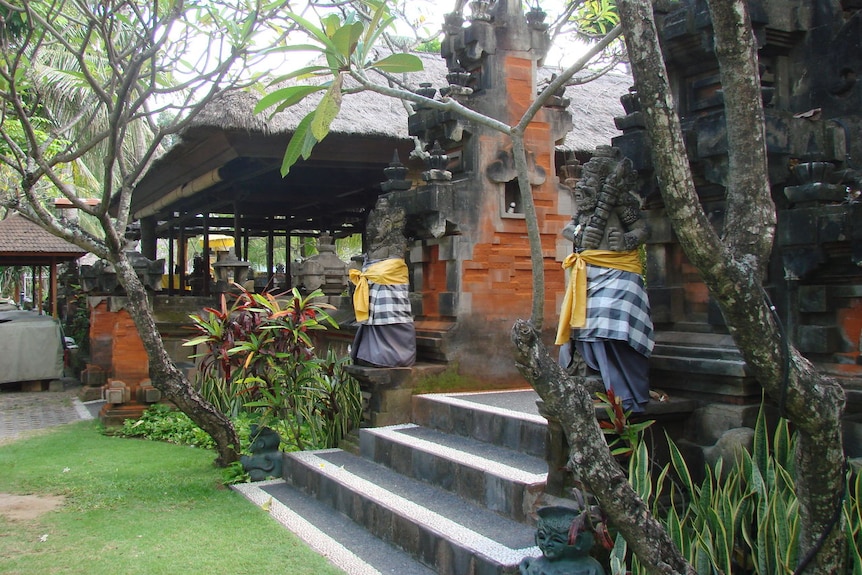 Hotel Hindu temple in Bali