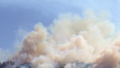 Smoke from the Sandford bushfire