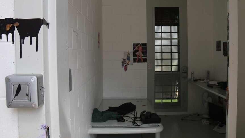 A cell at Don Dale youth detention centre