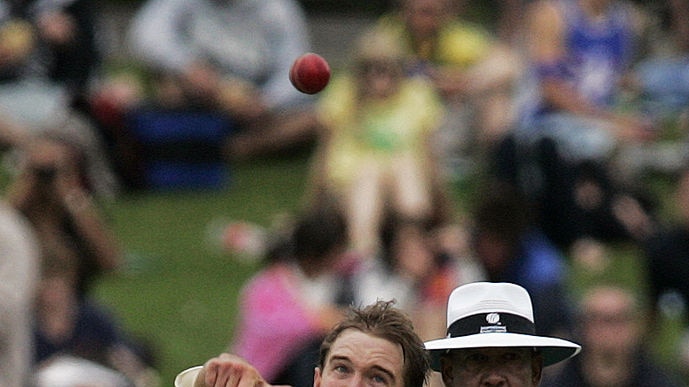 The sincerest form of flattery? Graeme Swann said he's been studying Hauritz's technique ahead of the Ashes.