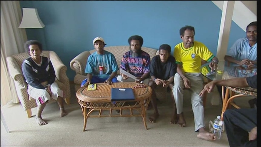 The MPs say they want to convince Australia that granting 42 West Papuans visas was a mistake.