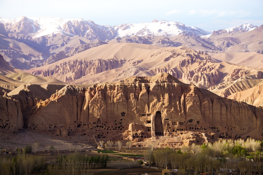 A landscape in Afghanistan