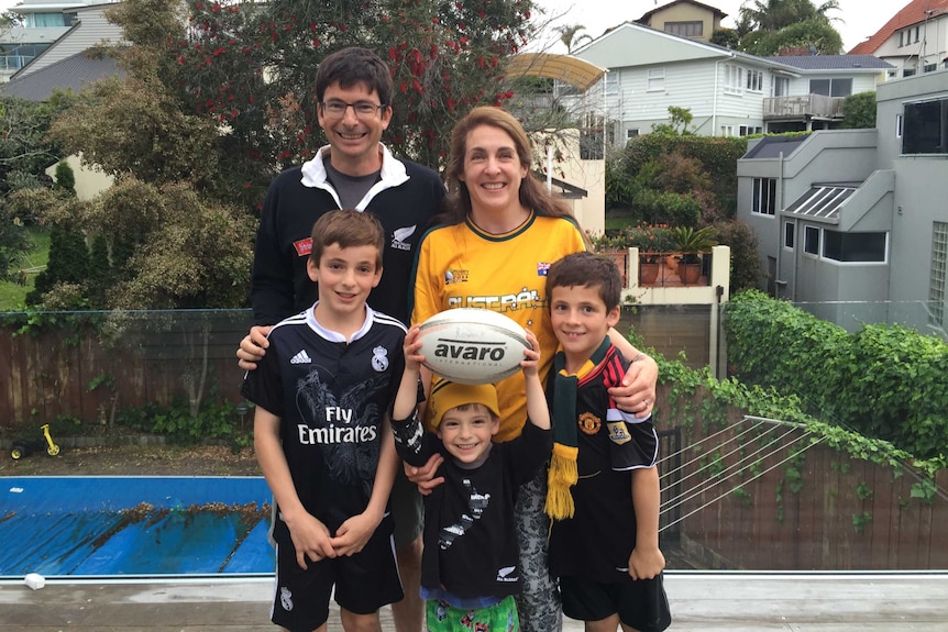 The Kensington family prepare for the Rugby World Cup final