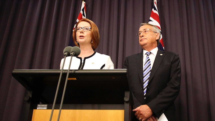 Julia Gillard and Wayne Swan