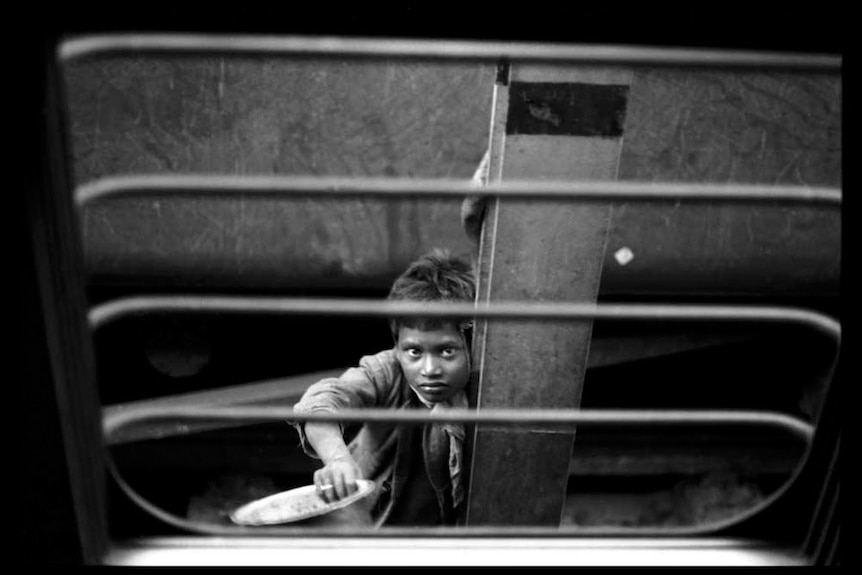 Young boy in Kolkata.