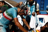 Nibali cools off after Vuelta stage