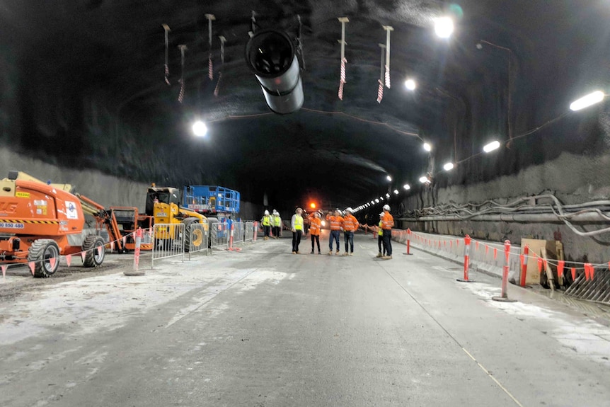 A big underground road.