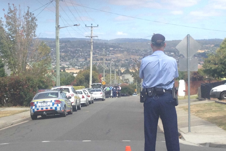 Police closed down a street in Newnham earlier this month during a siege.