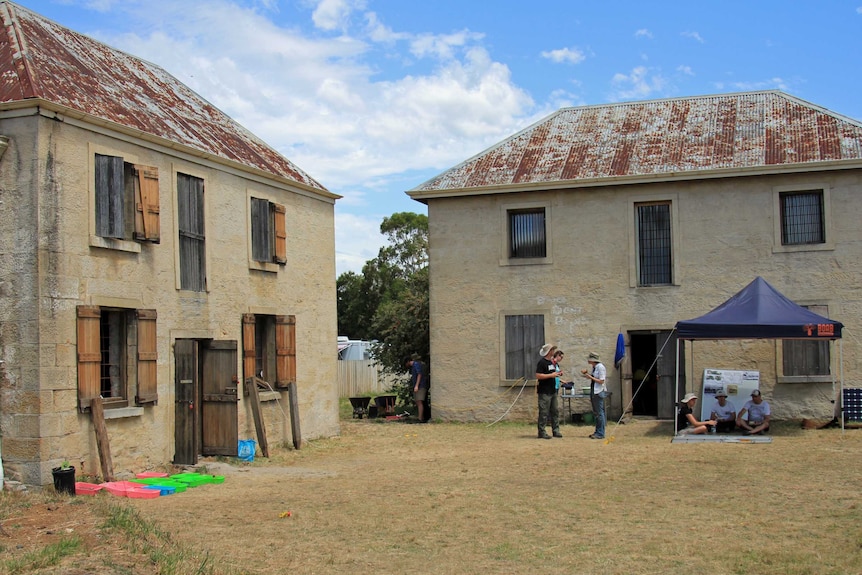 Colonial building in Triabunna