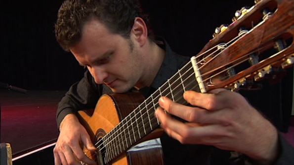 Slava Grigoryan performs at launch for Adelaide Guitar Festival