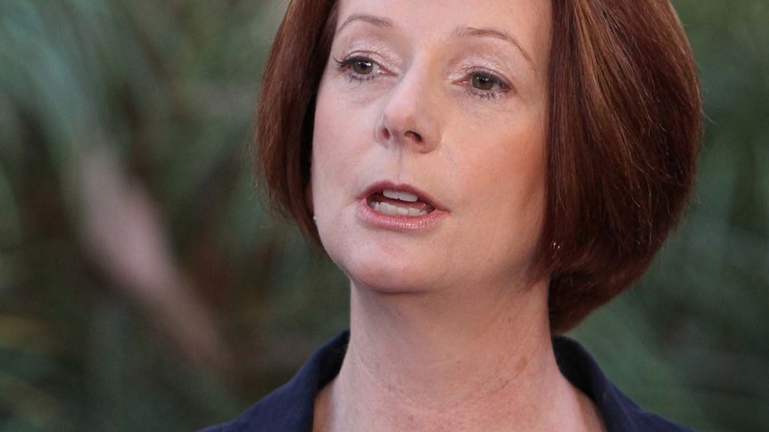 Prime Minister Julia Gillard announces a February 27 Labor leadership ballot