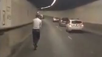 Man caught riding push scooter through Cross City Tunnel
