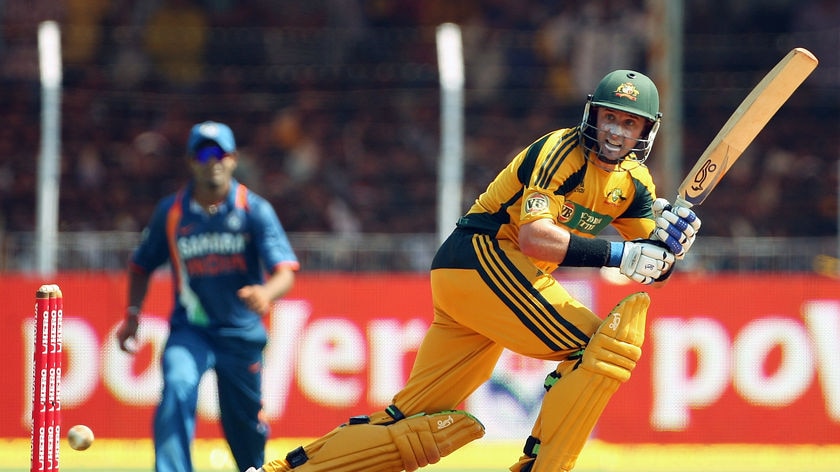 Mike Hussey added 73 with some late hitting.