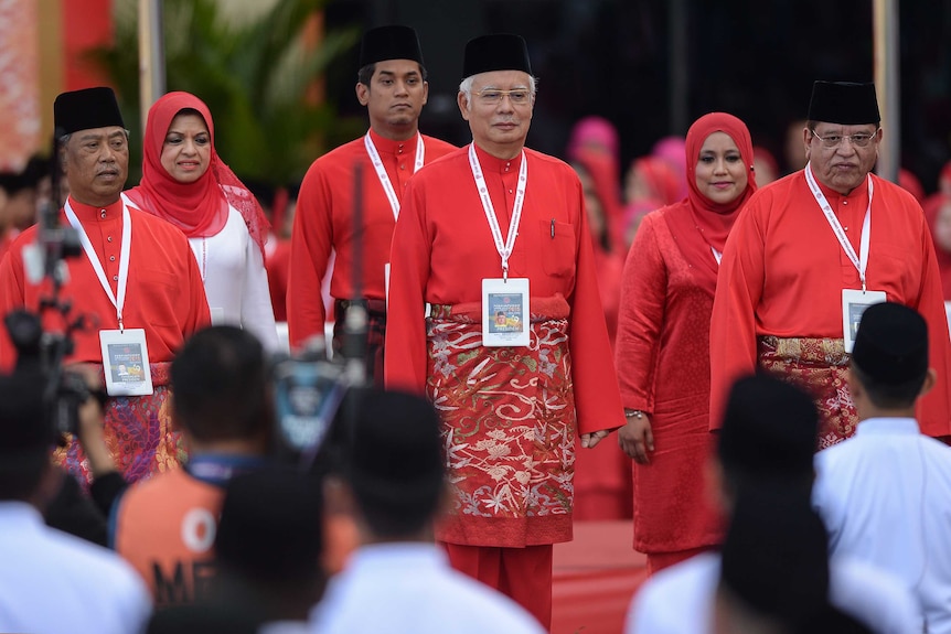 Najib Razak attends UMNO party's annual congress